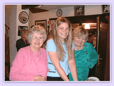 Muriel, Melanie and Carol