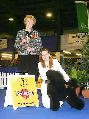 Rodney pictured winning the Pedigree Veteran Grand Final